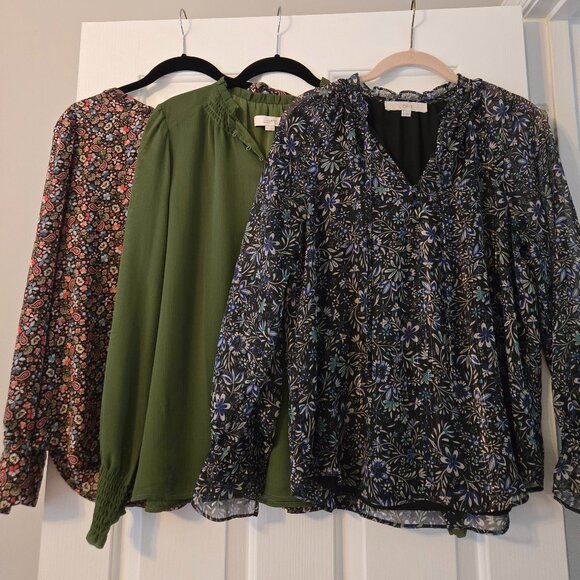 LOFT Tops - Womens Bundle of 3 Size XS Blouses from Loft